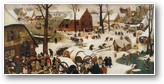 Bruegel Le dénombrement