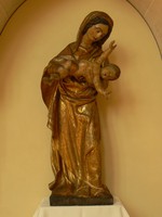 Vierge à l'enfant turbulent