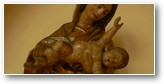 Vierge à l'enfant turbulent