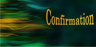confirmation