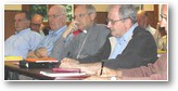 Bernard Rose, Jean-Pierre Muchery, Mgr Jaeger, Elile Galois
