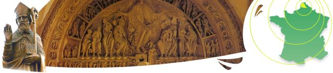 Nombre de typmans de cathédrales présentent la résurrection et le jugement dernier