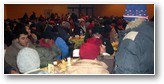 23 décembre 2007, salle du Minck, avec les réfugiés