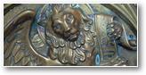 Le lion ailé, symbole de l'évangéliste