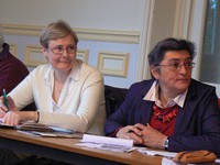 B.Bodart membre du conseil, Martine, témoin