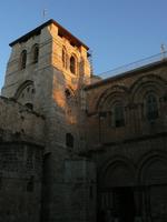 Lever de soleil sur l'église de la Résurrection