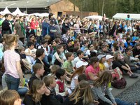 Jeunes à l'anniversaire du CCFD