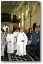 Messe du dÃ©part de Roland Delplanque (26 juin 2011) -Procession d'entrÃ©e