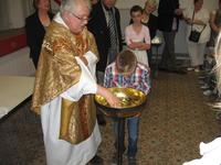 premières eucharisties à HENIN