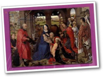 Tableau de la NativitÃ© de Van der Weyden