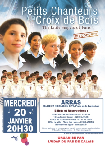 petits chanteurs a la Croix de Bois a Arras