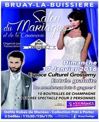 affiche salon du mariage Bruay La Buissiere janvie