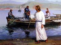 Jesus and the Disciples at the lake