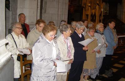 Messe de cloture du mois de Marie