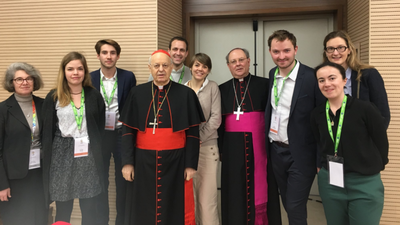 2018-mars-pre synode des jeunes a Rome