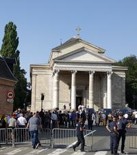 Funérailles Philippe Rapeneau - église saint-Nicol