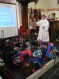 Benediction des cartables Lapugnoy 2