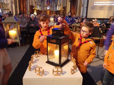 Lumière de Bethléem Saint Omer 2019 6