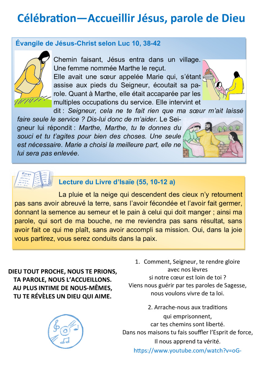 catéchèse les rencontres de jésus
