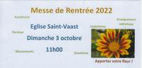 Messe rentree 2021 invitation