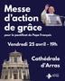 Messe action de grace