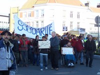 Calais, 4Ã¨me anniversaire de la fermeture de Sangatte