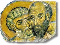 Pierre et Paul souvent opposÃ©s dans la pastoreale mlissionnaire sont fÃªtÃ©s ensemble le 29 juin