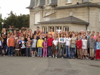 enfants et animateurs