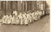 1960 Arras - Enfants de choeur et sÃ©minaristes