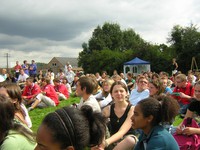 Marche des jeunes vers Amettes