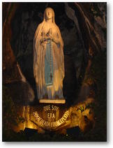 Vierge Marie à Lourdes