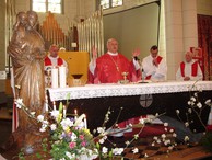 Eucharistie de la pentecôte présidée par Mgr JP Jaeger