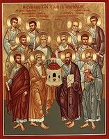 Les douze apôtres - Iconone orthodoxe