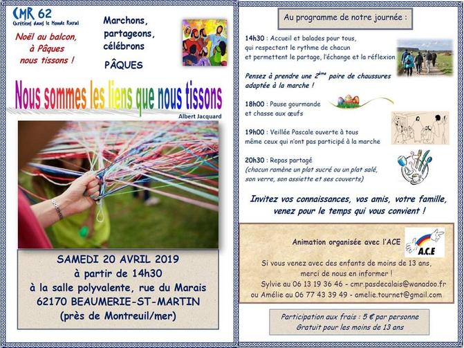 INVITATION marche de Paques