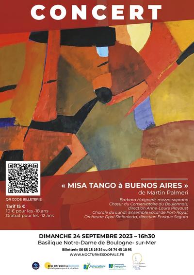 Misa Tango 24 sept affiche