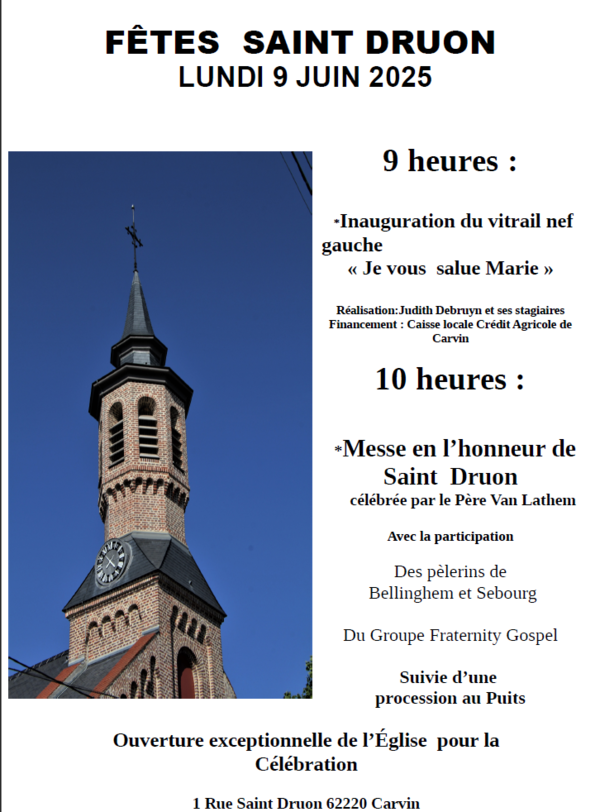 pelerinage Saint Druon