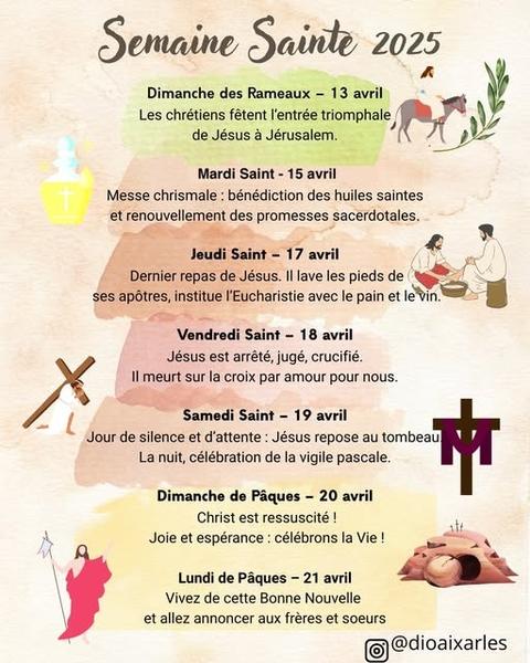 Semaine Sainte 2025